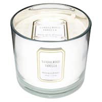Providence Sandalwood Vanilla Scented Jar Candle, 40oz