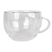 Bistro Glass Cappuccino Mug, 11oz
