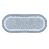 Laila Ali Modern Living Grey Beaded Table Runner, 36x13