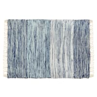 Ty Pennington Blue & White Striped Placemat