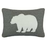 Ty Pennington Polar Bear Throw Pillow, 14x20