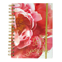 With God All Things Peony Chunky Spiral