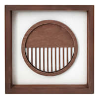 Crosby St. Canvas Wooden Decor, 8"