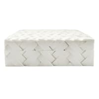 Providence Neutral Chevron Decorative Box, 9"