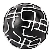 Crosby St. Black & White Artistic Sphere, 4"