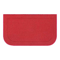 Stella Red Washable Kitchen Mat, 24x40