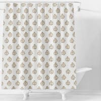 Honeybloom Jennifer Floral Shower Curtain, 70x72
