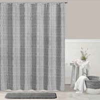 Found & Fable Shifting Stitch Shower Curtain, 72"