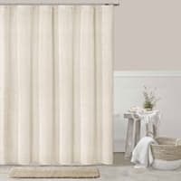 Hoenybloom Alonso Natural Shower Curtain, 72"