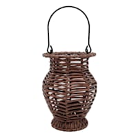 Providence Rattan Lantern, 4.5x6