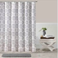 Natural Kaleidoscope Shower Curtain, 72"