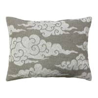 Found & Fable Cloud Beaded Throw Pillow, 12x16
