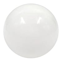 Providence White Ceramic Sphere, 4.5"
