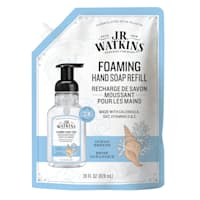 JR Watkins Ocean Breeze Foaming Hand Soap Refill, 28fl oz