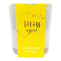 Miss You Scented Jar Candle, 7.4oz