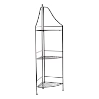 Bradley Bakers Rack, Black