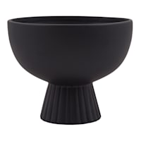 KitchenAid Classic Black Strainer With Metal Lip, 7"