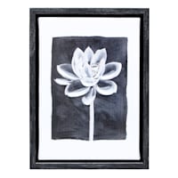 Flower Framed Canvas Wall Art, 5x7