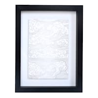 Found & Fable Abstract Lines Framed Wall Art, 6x8