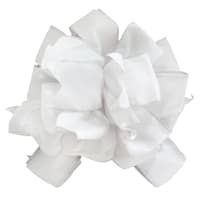 White Topper Bow, 48"