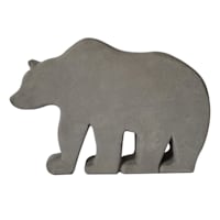 Ty Pennington Grey Bear Figurine, 7x5