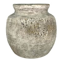 Ty Pennington Rustic Wash Ceramic Vase, 5"