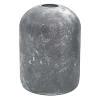 Ty Pennington Dark Grey Glass Vase, 6"