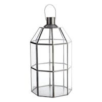 Tracey Boyd Black Metal Lantern, 16"