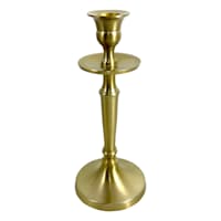 Gold Taper Candle Holder, 8.5"
