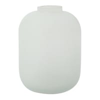 Ty Pennington White Glass Vase, 3"