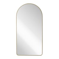 Gold Arch Leaner Mirror, 24x48