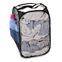 Pop-Up Laundry Hamper, Black