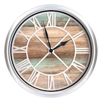 Natural Round Wall Clock, 30"