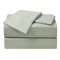 4-Piece Sage Green Microfiber Essential Sheet Set, King