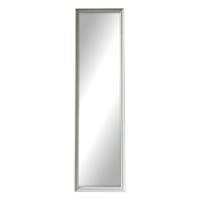 White Ornate Leaner Mirror, 14x50