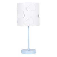 Tiny Dreamers Blue Metal Cloud Lamp with Shade, 15"
