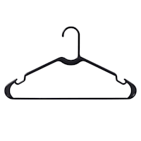 10-Pack Hanger Sets, Black