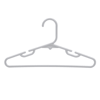 Tiny Dreamers 10-Piece Hanger Set, Grey