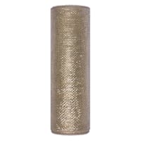10.5" Champagne Mesh Ribbon, 10yd
