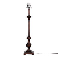 Bronze Metal Large Table Lamp Base, 24"