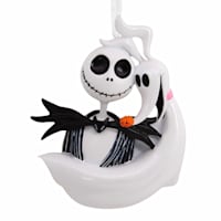 The Nightmare Before Christmas Jack & Zero Ornament, 3.5x4.8