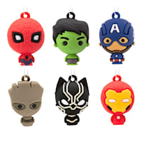 6- Piece Mini Marvel Character Ornament Set