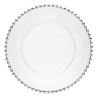 10-Count Beaded Salad Plate, 7.75"