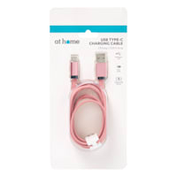Charging Cable Pink Usb Type C Asst