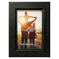 Barnwood Black Picture Frame, 4x6