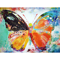Butterfly Canvas Wall Art, 16x12