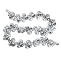 Silver Ornament Garland, 72"