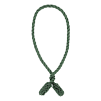 Decorative Christmas Garland Ties, Green