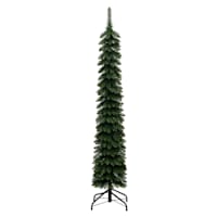 Unlit Canadian Slim Fir Christmas Tree, 5'