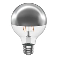 1-Pack Silver Filament Dimmer Bulb, 3W-E26